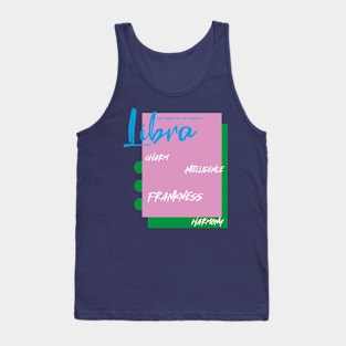 Libra zodiac sign Tank Top